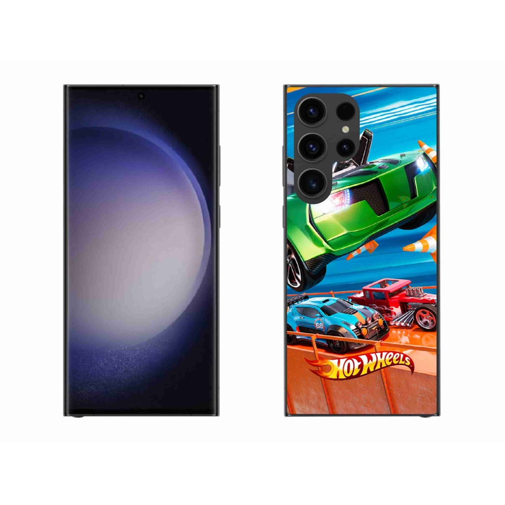 Gélový kryt mmCase na Samsung Galaxy S23 Ultra 5G - hot wheels 1