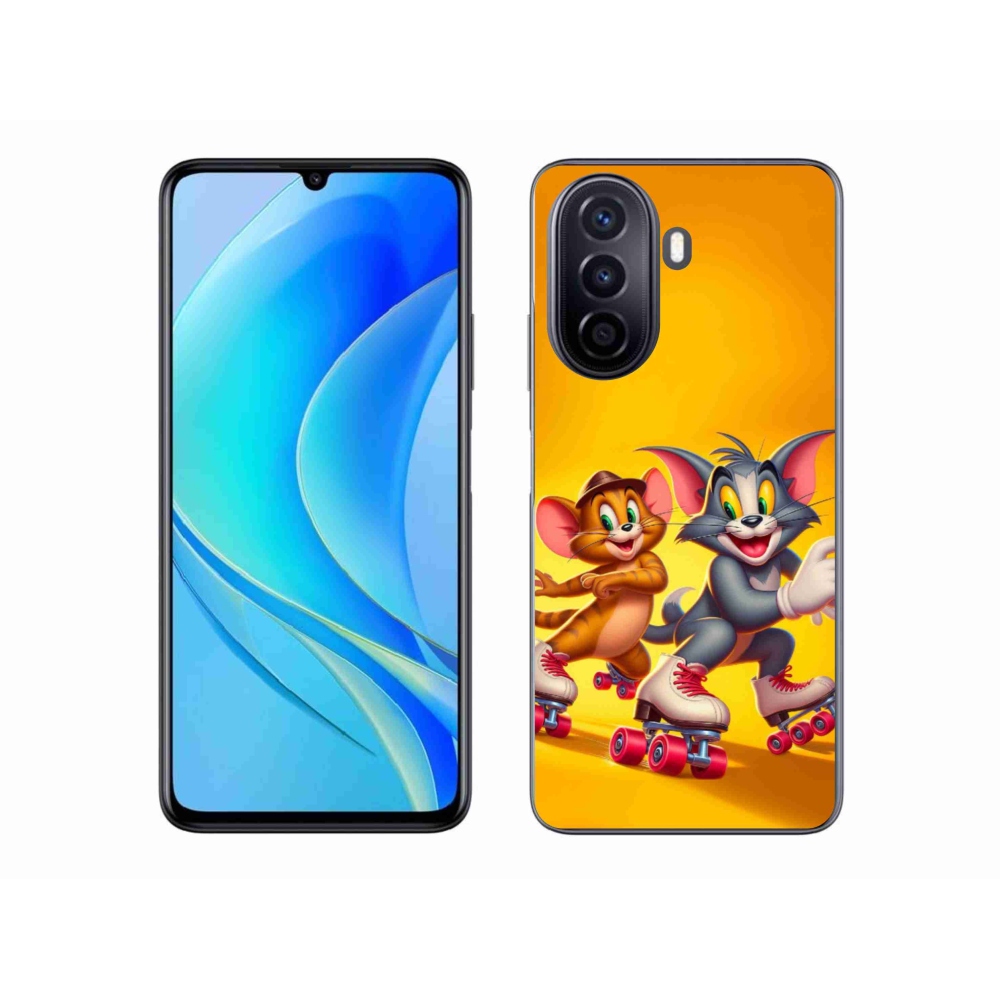 Gélový kryt mmCase na Huawei Nova Y70 - tom a jerry