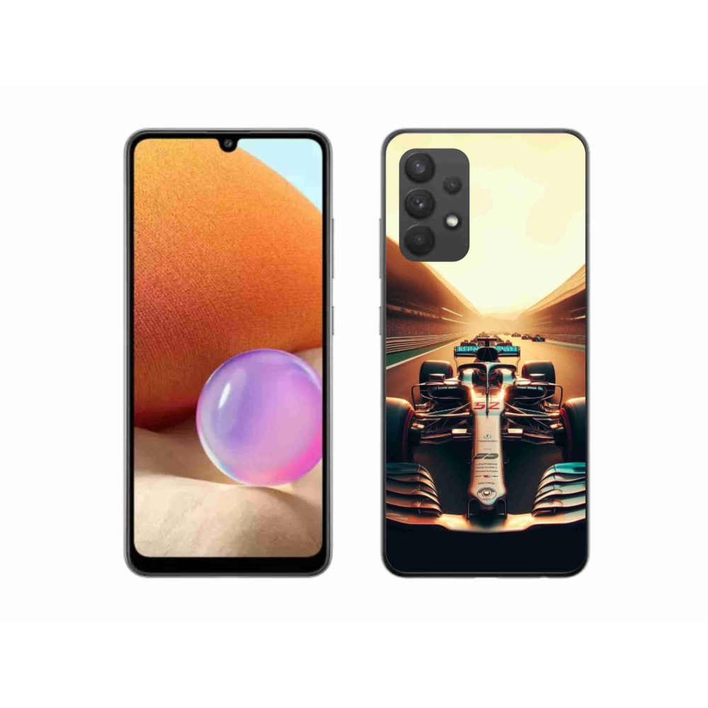 Gelový kryt mmCase na Samsung Galaxy A32 4G - formule 1