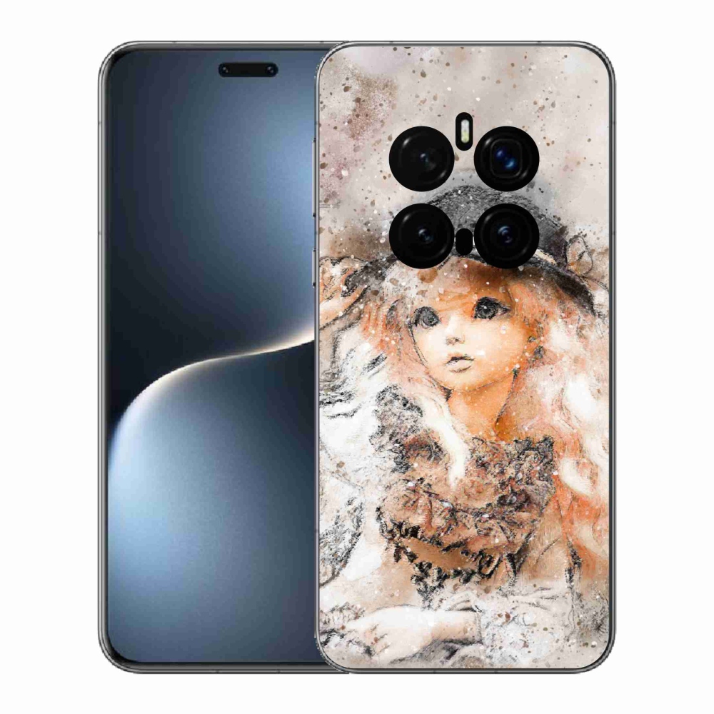 Gélový kryt mmCase na Honor Magic 7 Pro 5G - dievčatko s klobúkom