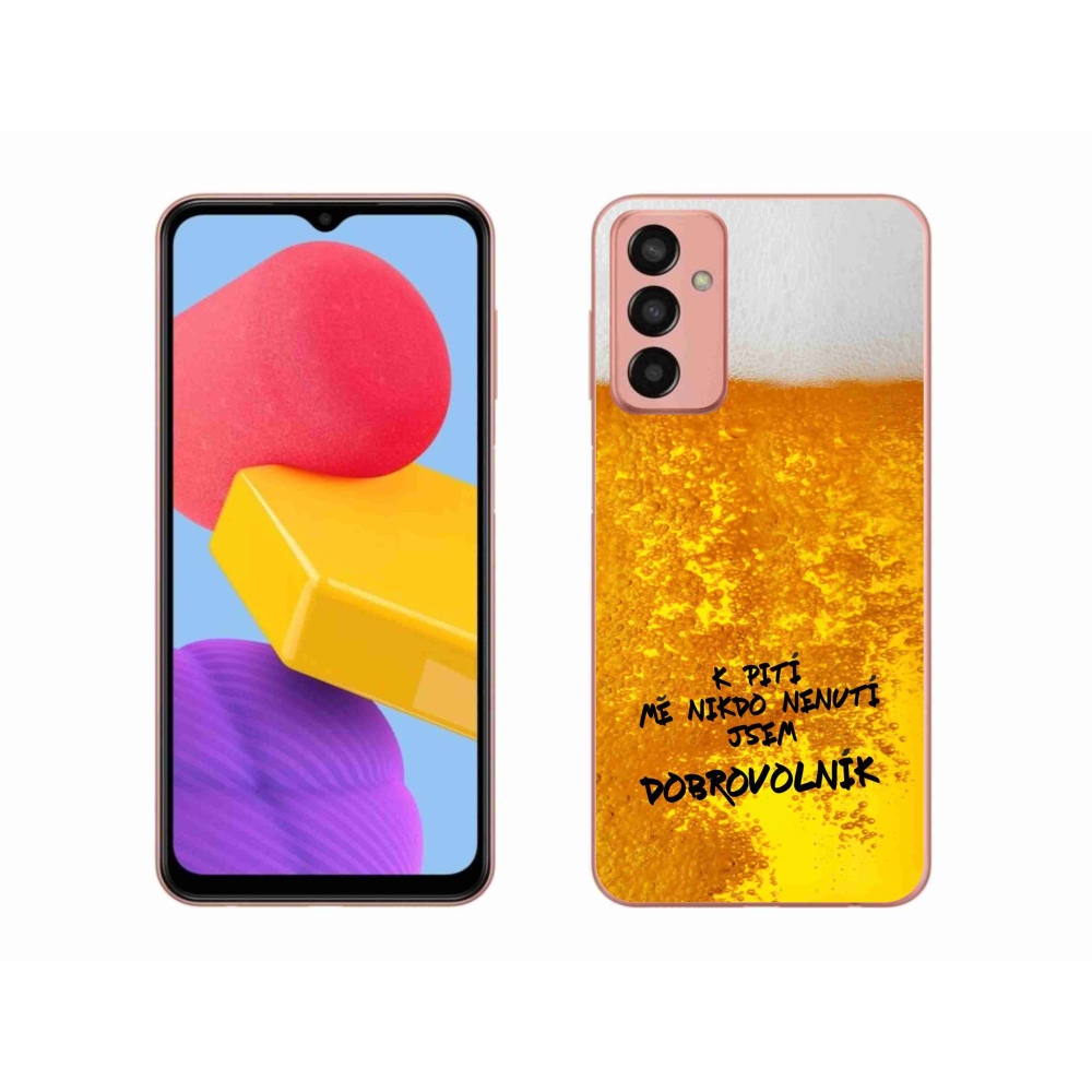 Gélový kryt mmCase na Samsung Galaxy M13 - pivný motív 4