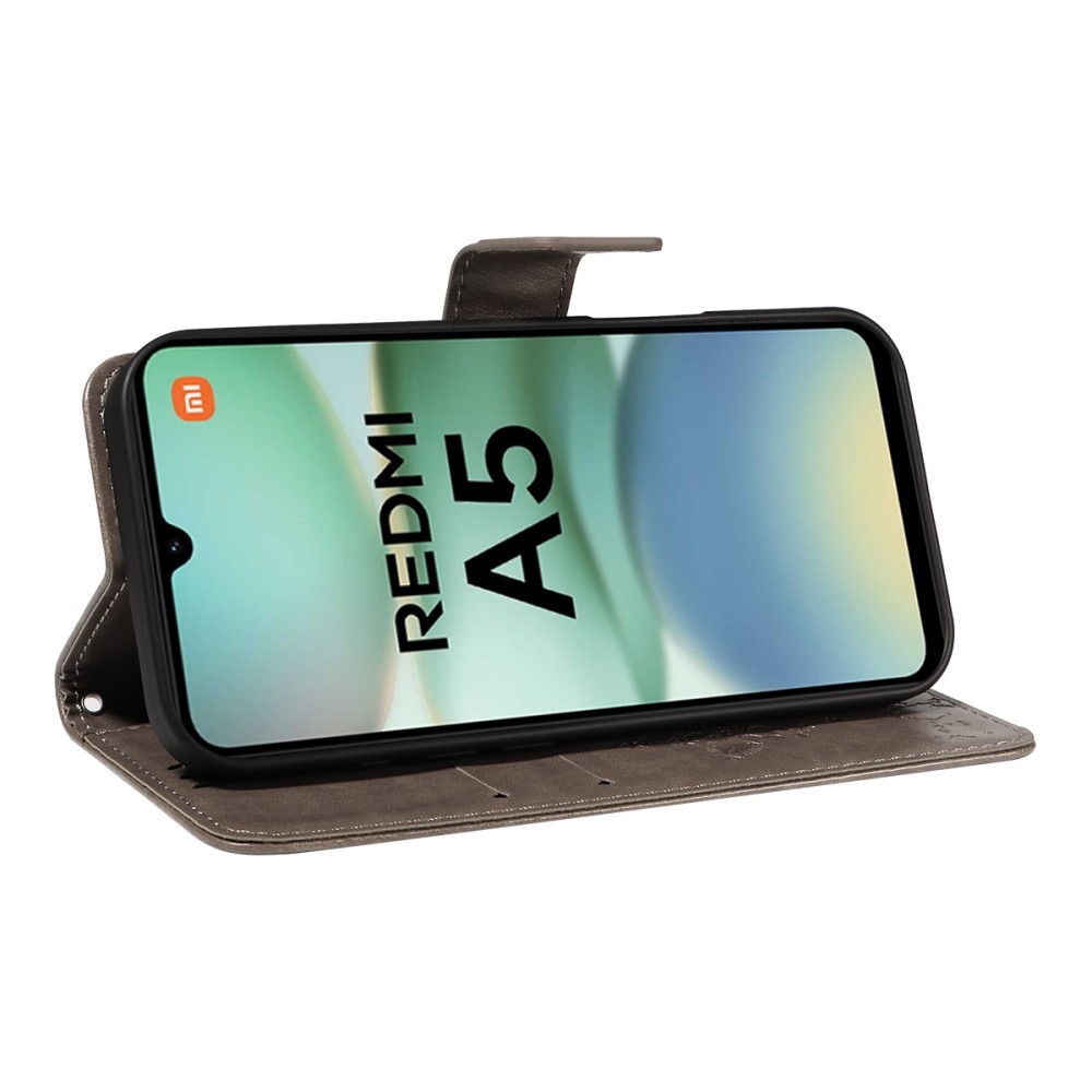 Trees knižkové púzdro na Xiaomi Redmi A5 (171.7x77.8x8.3mm) - šedé
