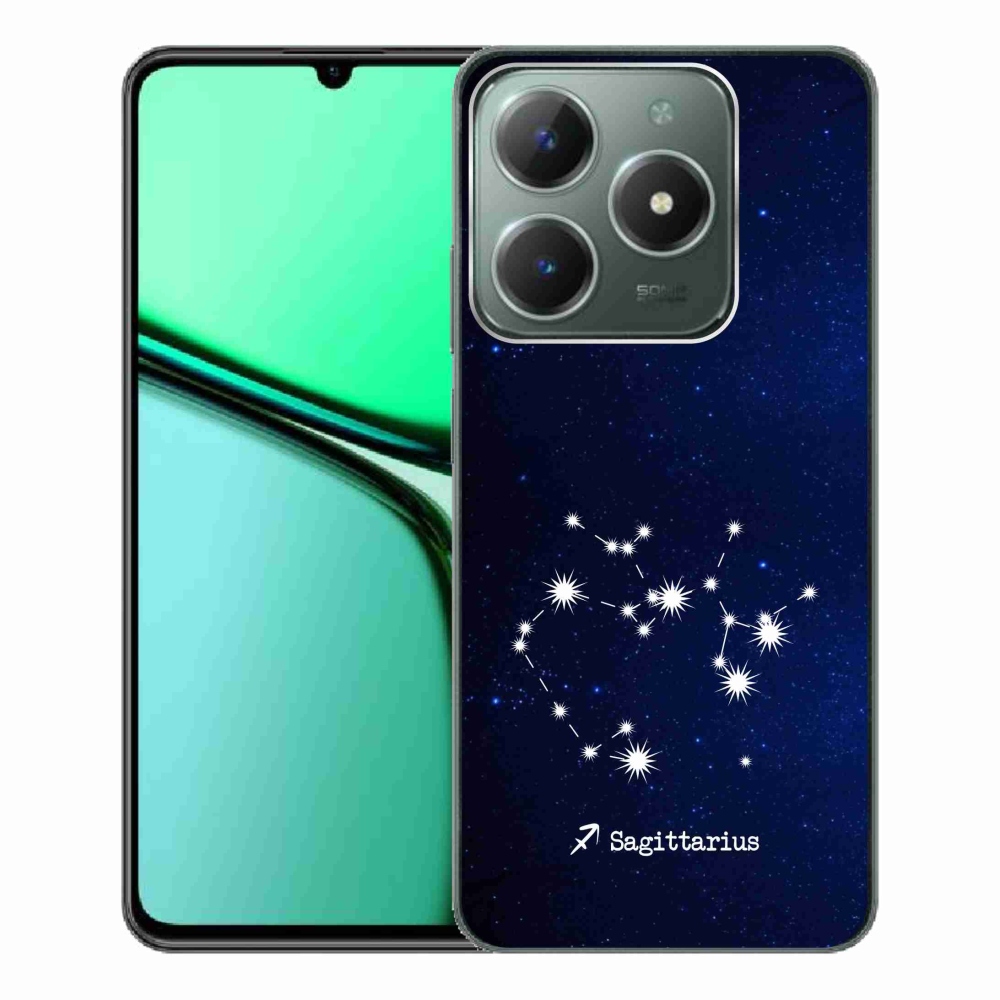 Gélový kryt mmCase na Realme C61 - súhvezdie Strelca