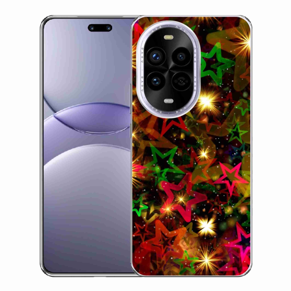 Gélový kryt mmCase na Huawei Nova 13 Pro 5G - farebné hviezdičky