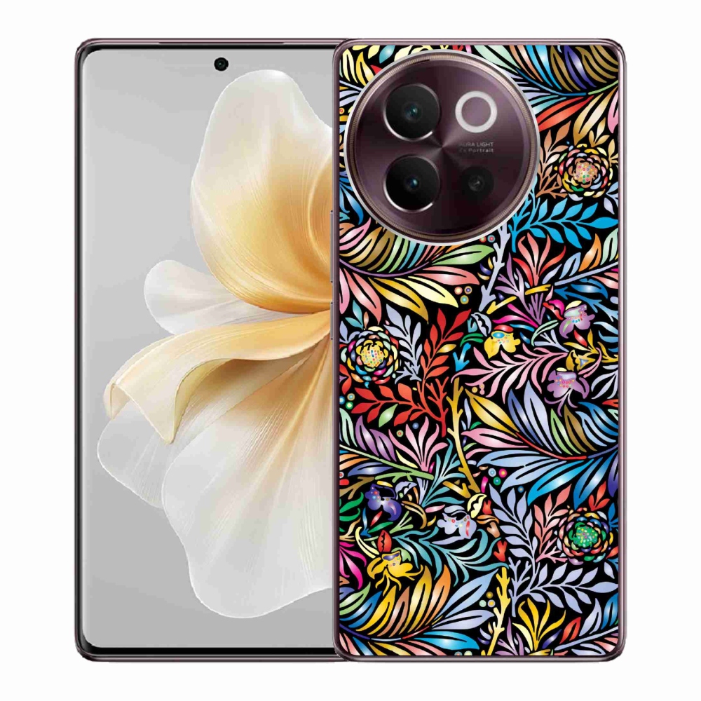 Gélový kryt mmCase na Vivo V40 Lite 5G - kvety 5