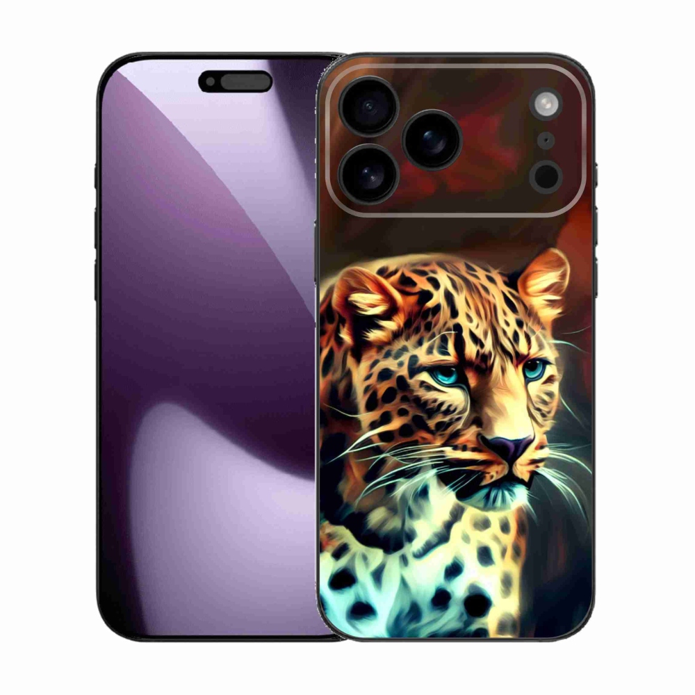 Gélový kryt mmCase na iPhone 17 Pro Max - leopard
