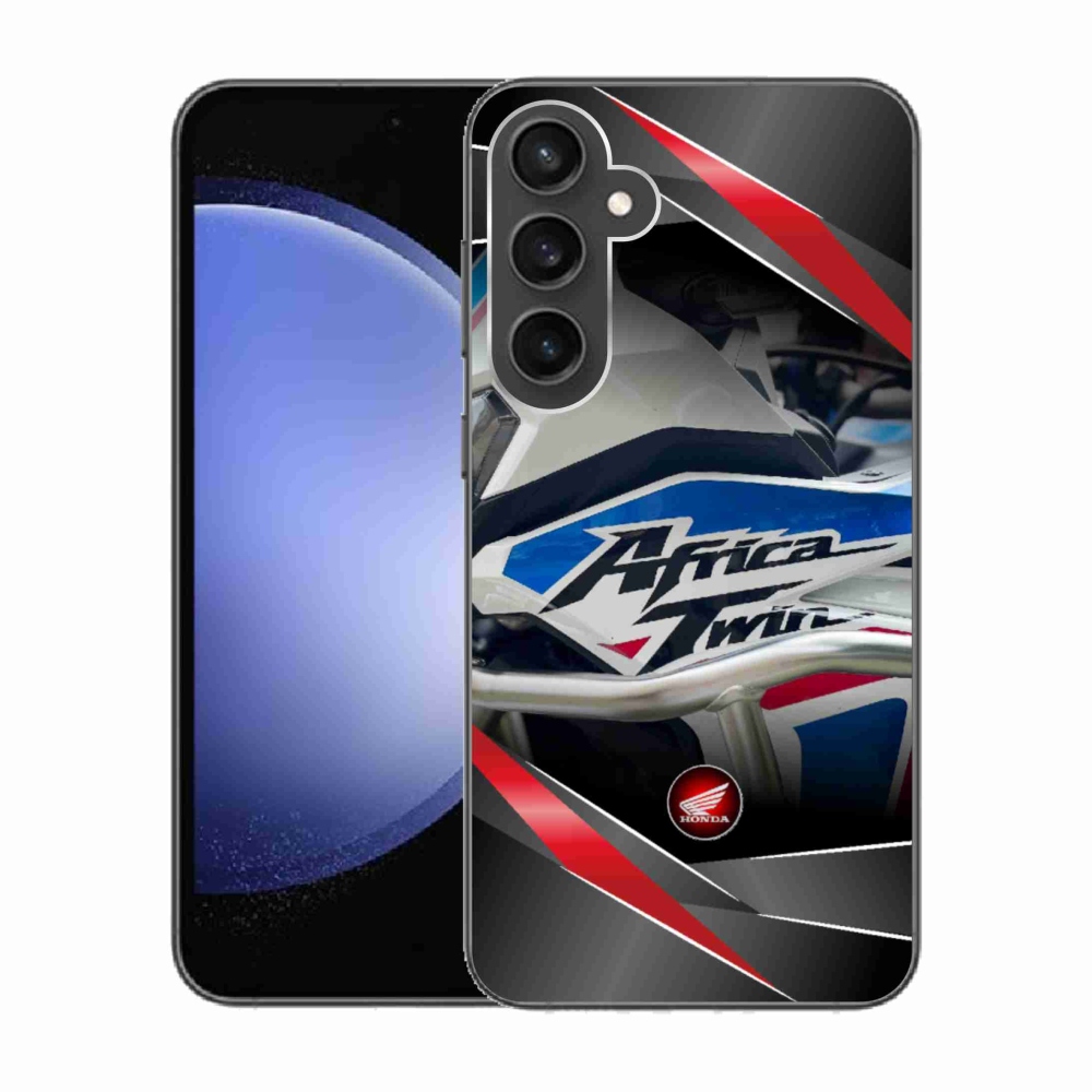 Gélový kryt mmCase na Samsung Galaxy S23 FE - motorka honda