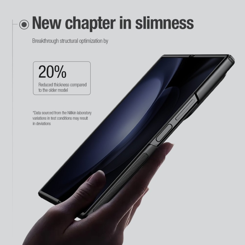 Nillkin Super Frosted FOLD Zadný Kryt pre Samsung Galaxy Z Fold 6 Black