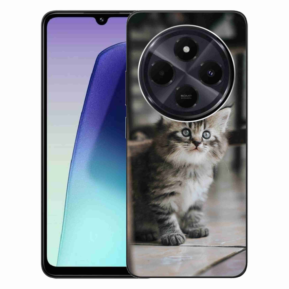 Gélový kryt mmCase na Xiaomi Redmi 14C/Poco C75 - mačiatko