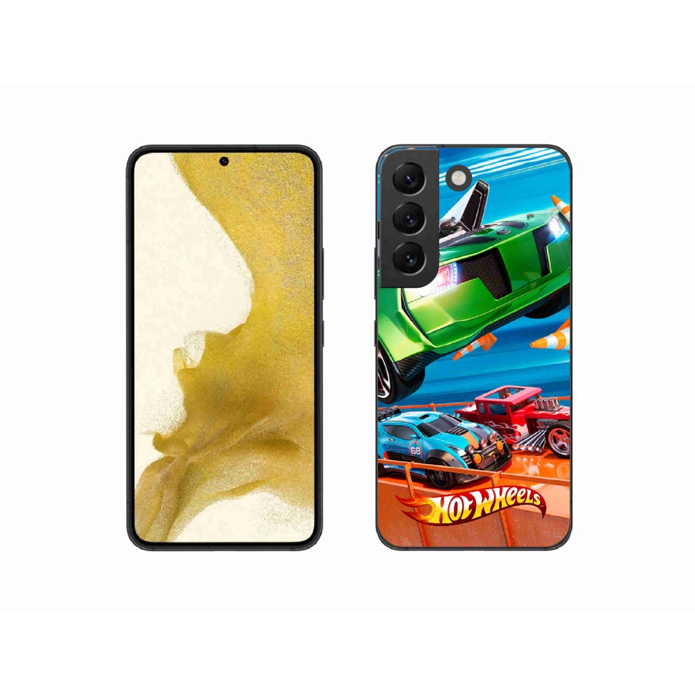 Gélový kryt mmCase na Samsung Galaxy S22 5G - hot wheels 1