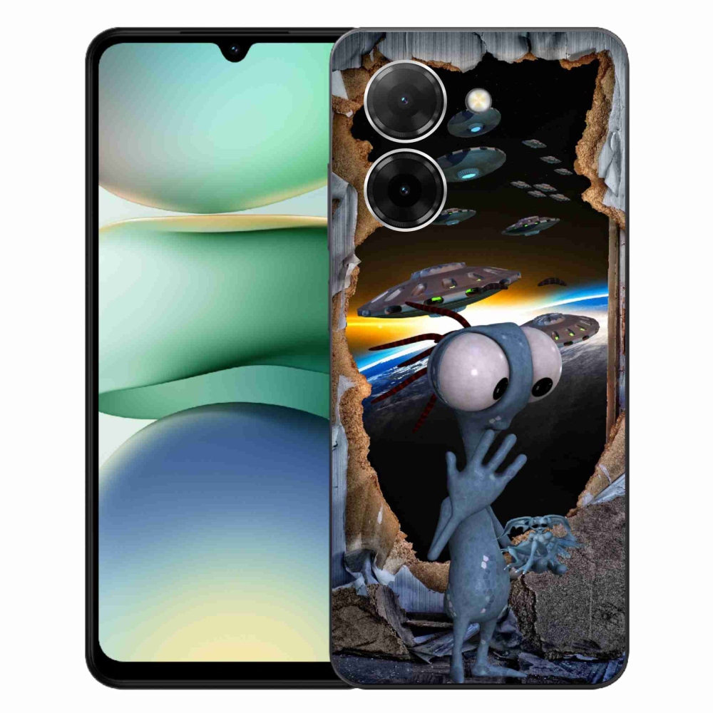Gélový kryt mmCase na Xiaomi Redmi A5 - mimozemšťan