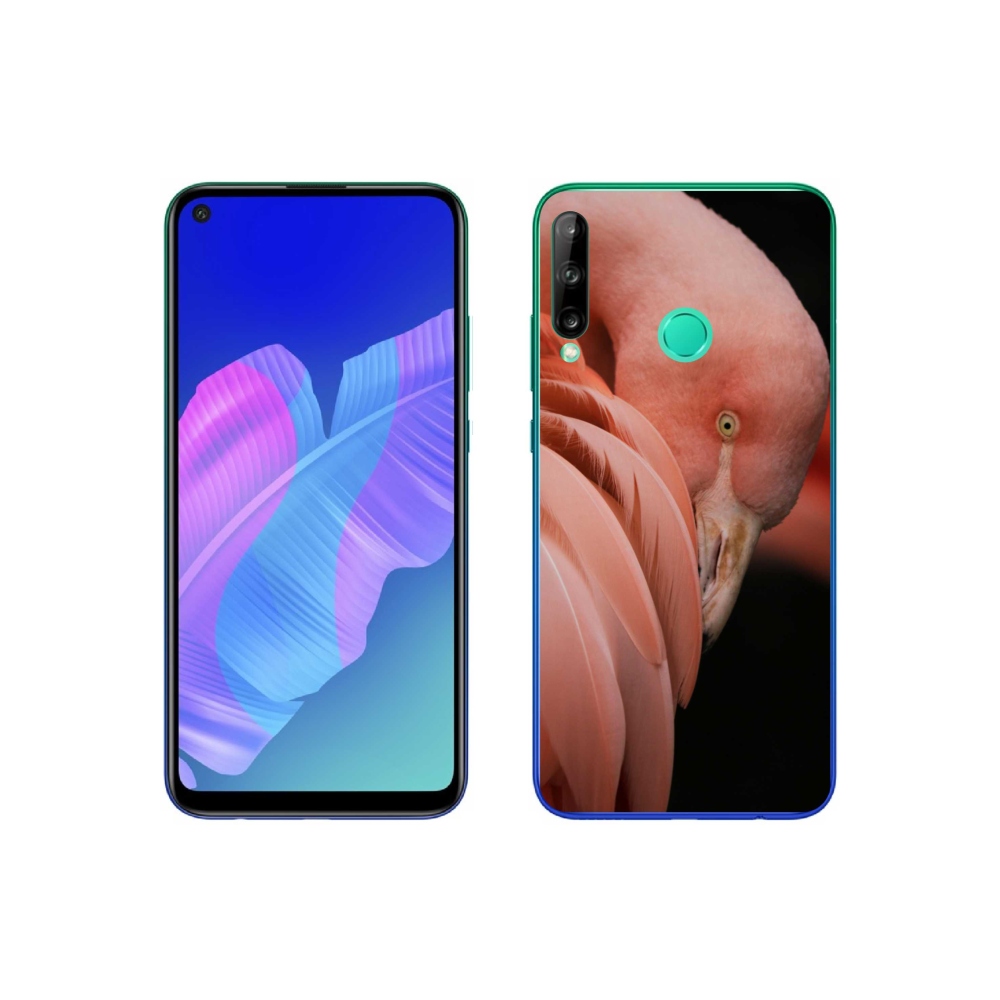 Gélový kryt mmCase na Huawei P40 Lite E - plameniak 3