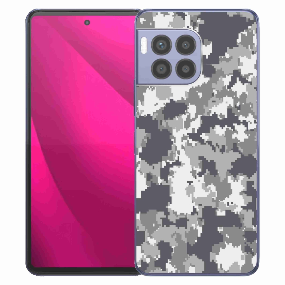 Gélový kryt mmCase na T-Mobile T Phone 2 Pro - maskáčový vzor 2