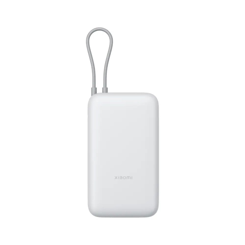 Xiaomi Powerbank 22,5 W 20000 mAh s integrovaným káblom USB-C Svetlo šedá