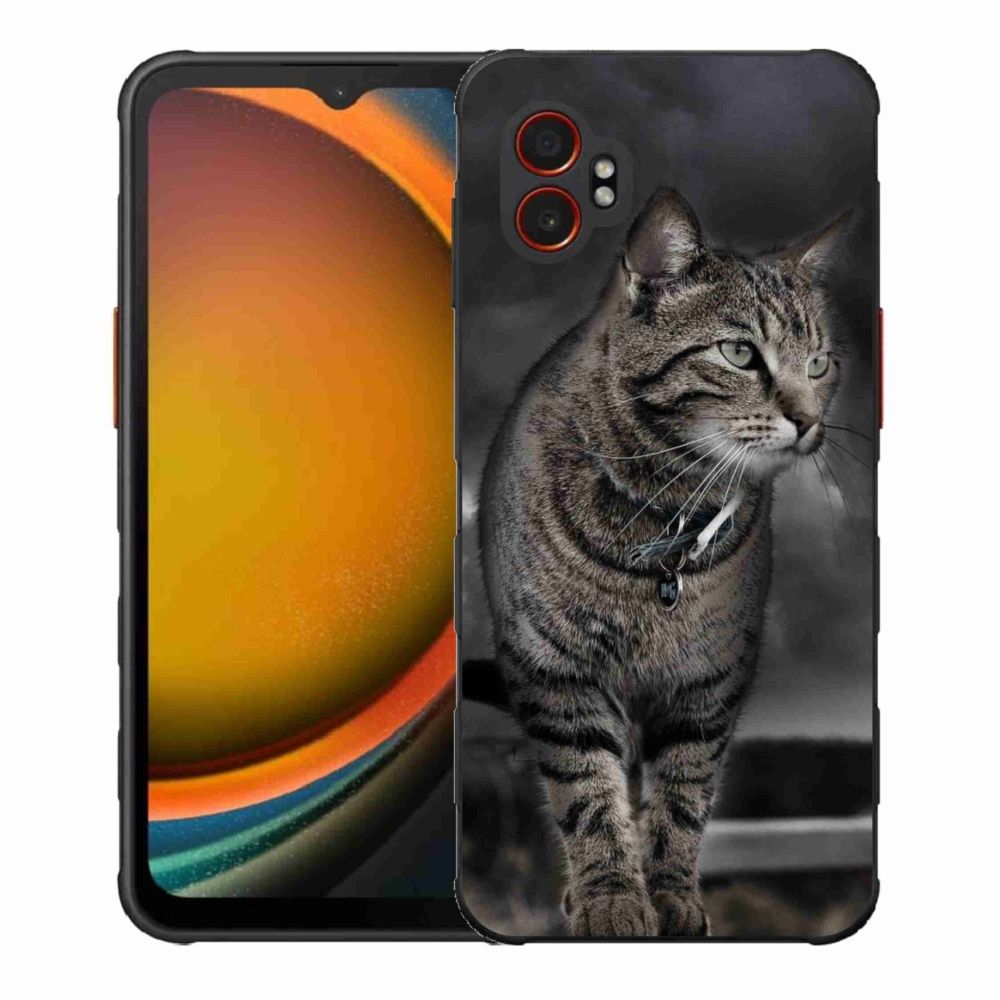 Gélový kryt mmCase na Samsung Galaxy Xcover 7 Pro - mačka