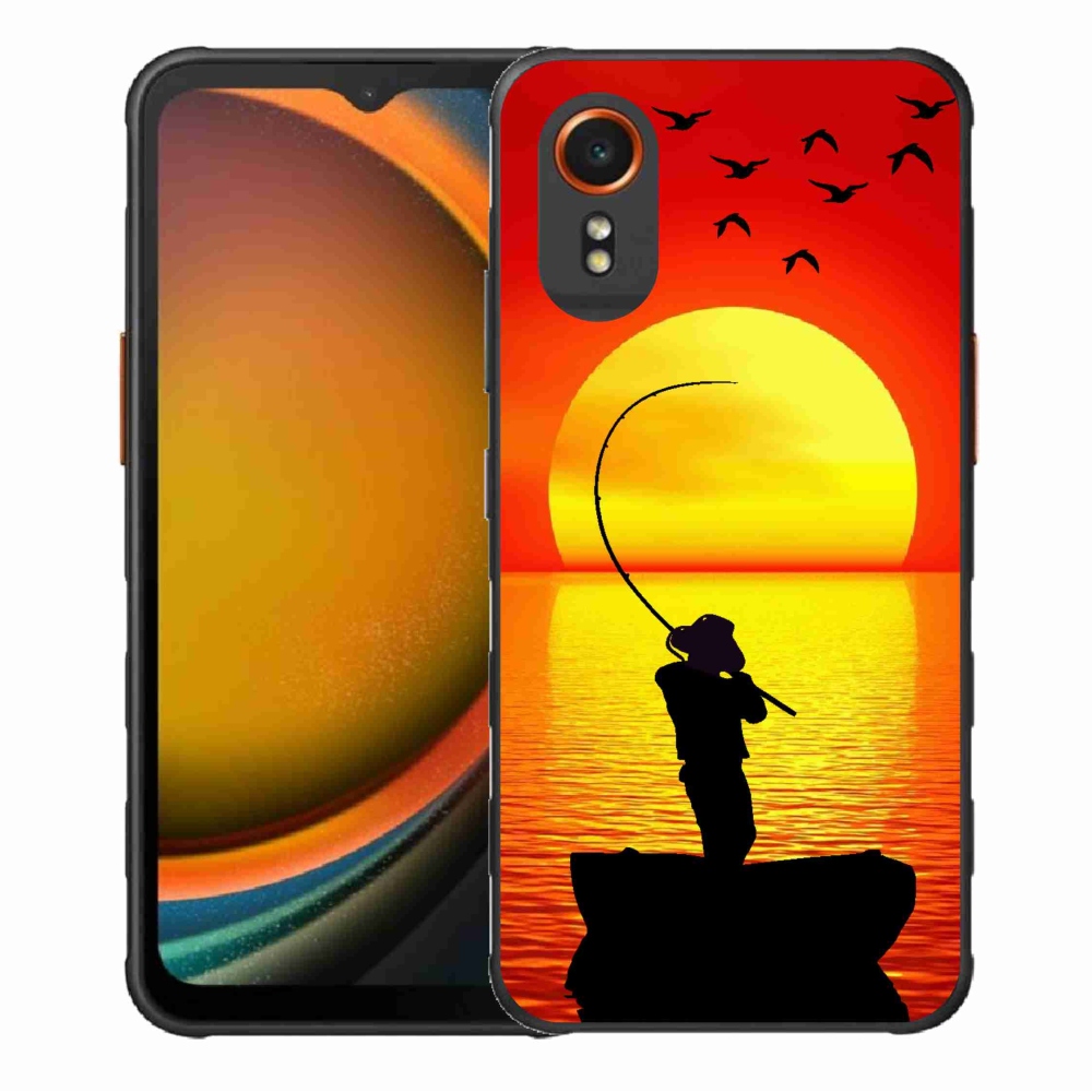 Gélový kryt mmCase na Samsung Galaxy Xcover 7 - rybárčenie