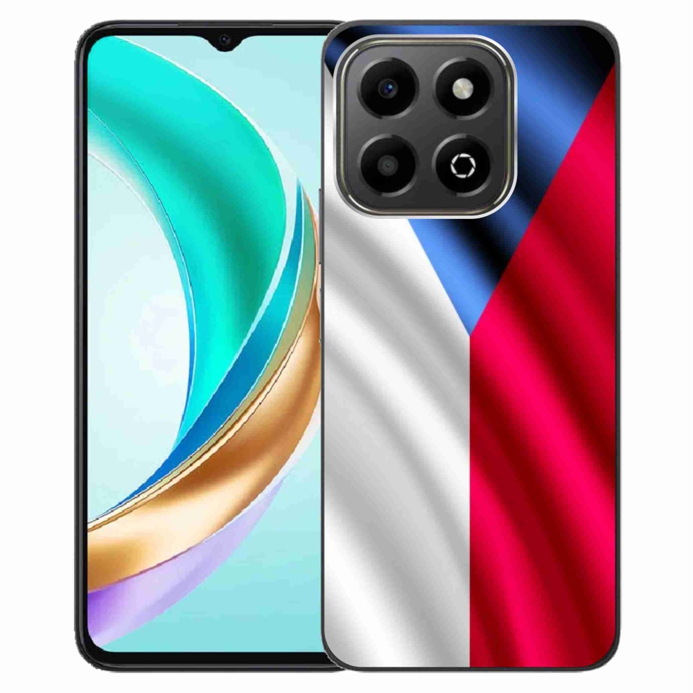 Gélový kryt mmCase na Honor X6b - česká vlajka