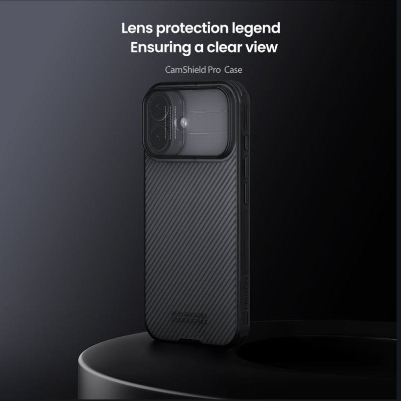 Nillkin CamShield PRO Zadný kryt pre Apple iPhone 17 Transparent Black