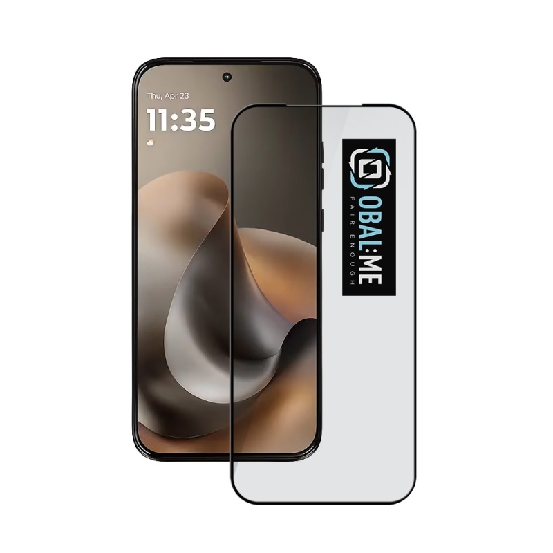 BALENIE:ME 5D tvrdené sklo pre Motorola G77 Black