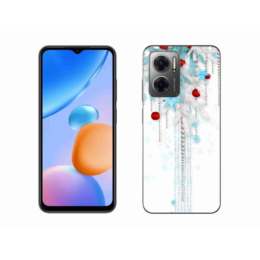 Gélový kryt mmCase na Xiaomi Redmi 10 5G - vianočné ozdoby