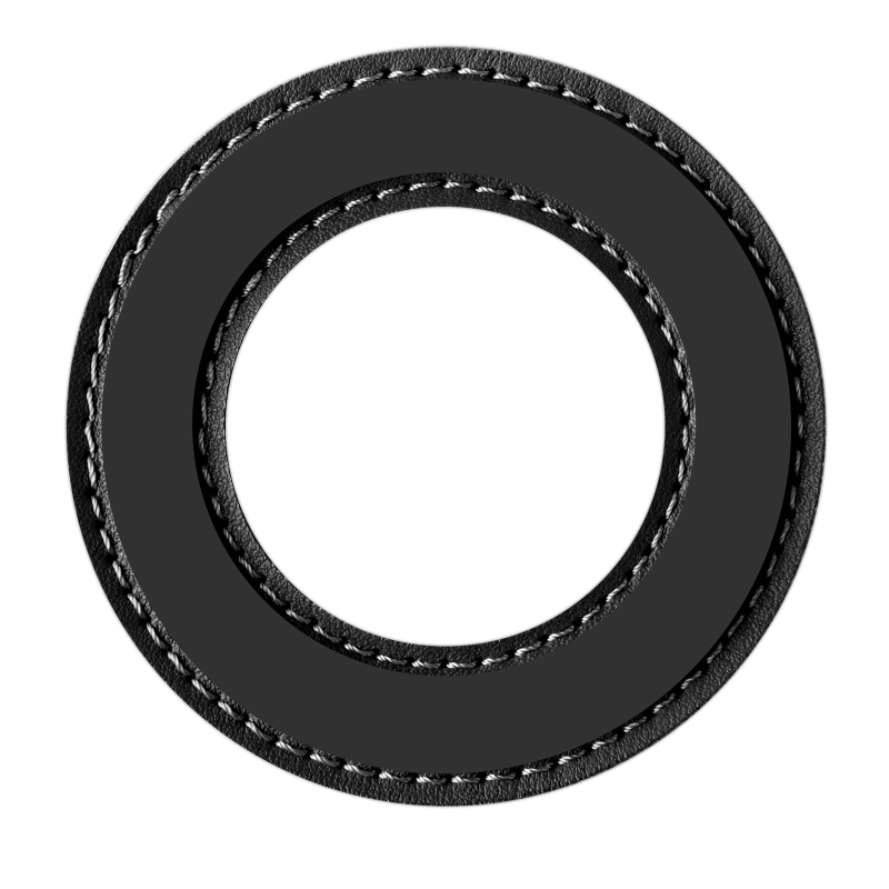 Nillkin SnapHold Magnetický sticker Vegan Leather Elegant Black