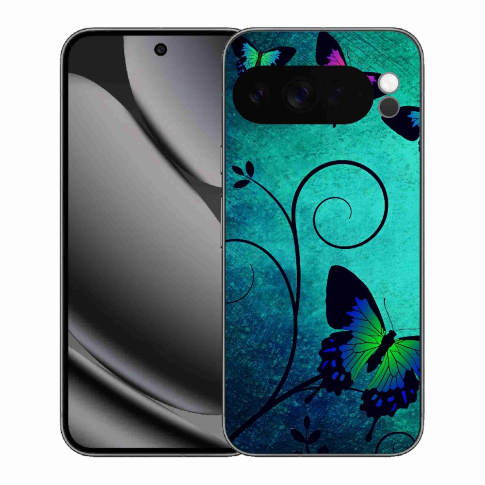 Gélový kryt mmCase na Google Pixel 10 Pro XL - farební motýle
