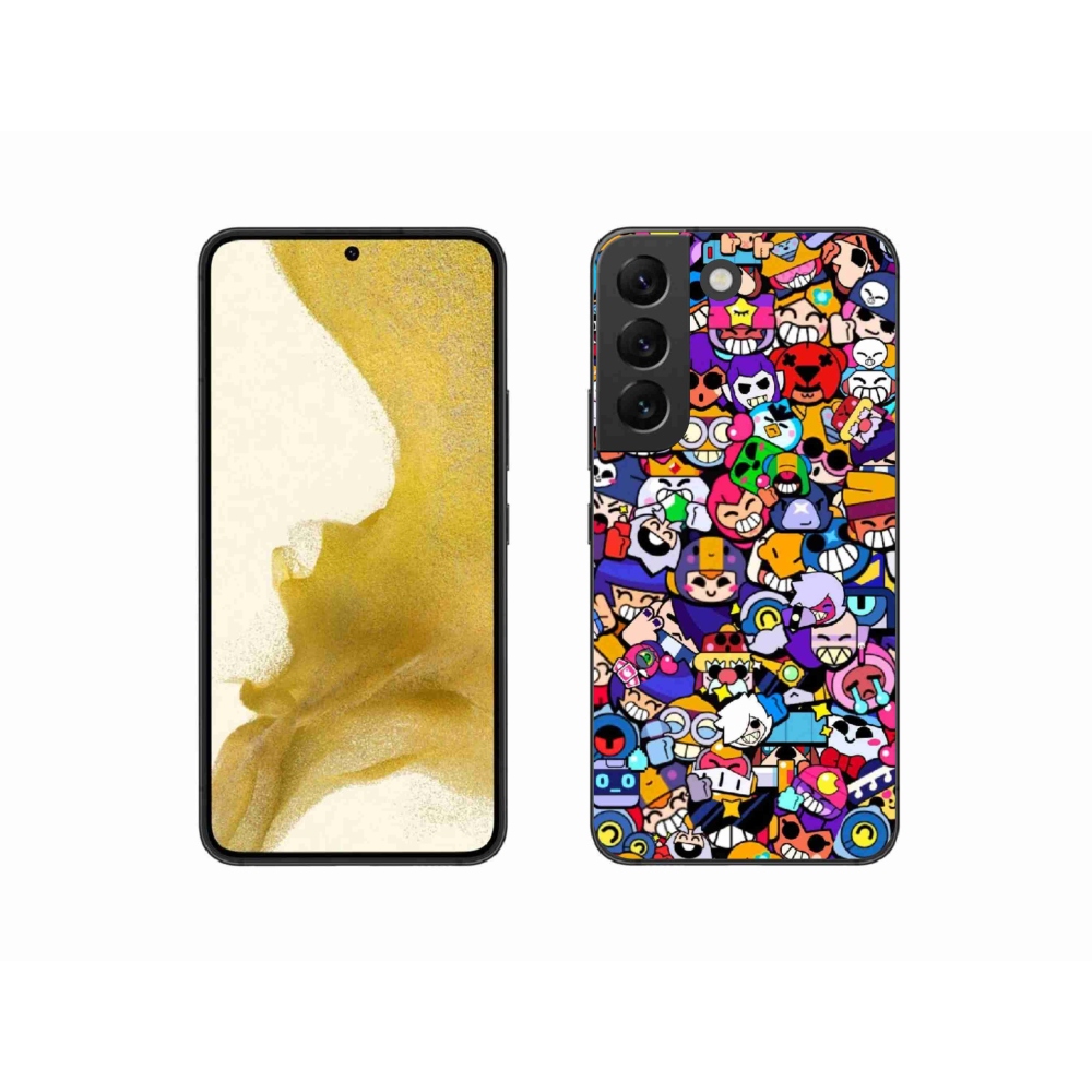 Gélový kryt mmCase na Samsung Galaxy S22 5G - brawl stars 2