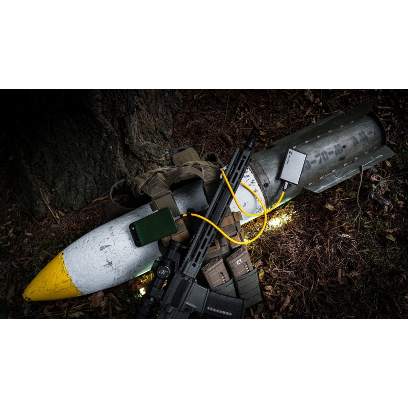 Tactical Fat Man 2.0 Cable USB-A/USB-C 1m Yellow