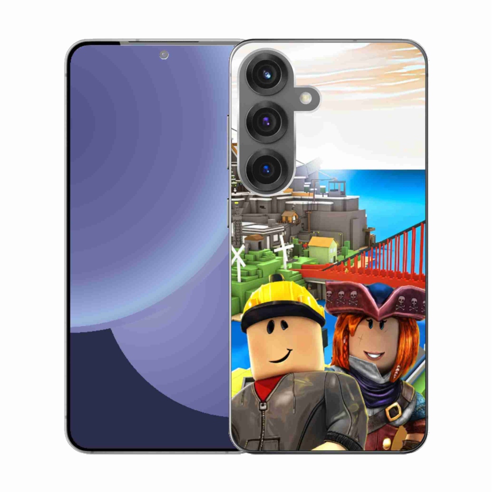 Gélový kryt mmCase na Samsung Galaxy S25 - roblox 1