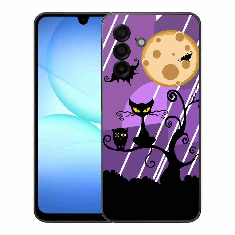 Gélový kryt mmCase na Samsung Galaxy A17 4G/5G - halloween
