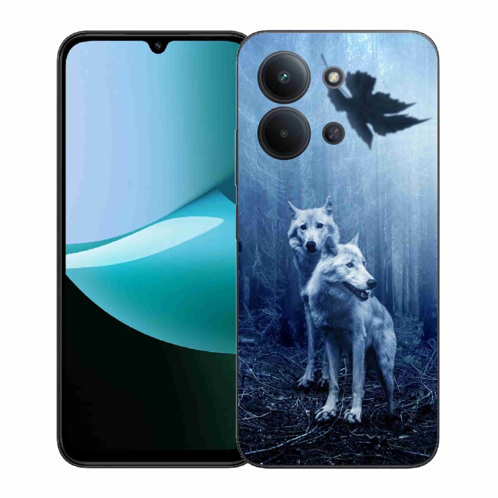 Gélový kryt mmCase na Xiaomi Redmi 15C 4G (171mm)/Poco C85 4G (171mm) - vlci v lese