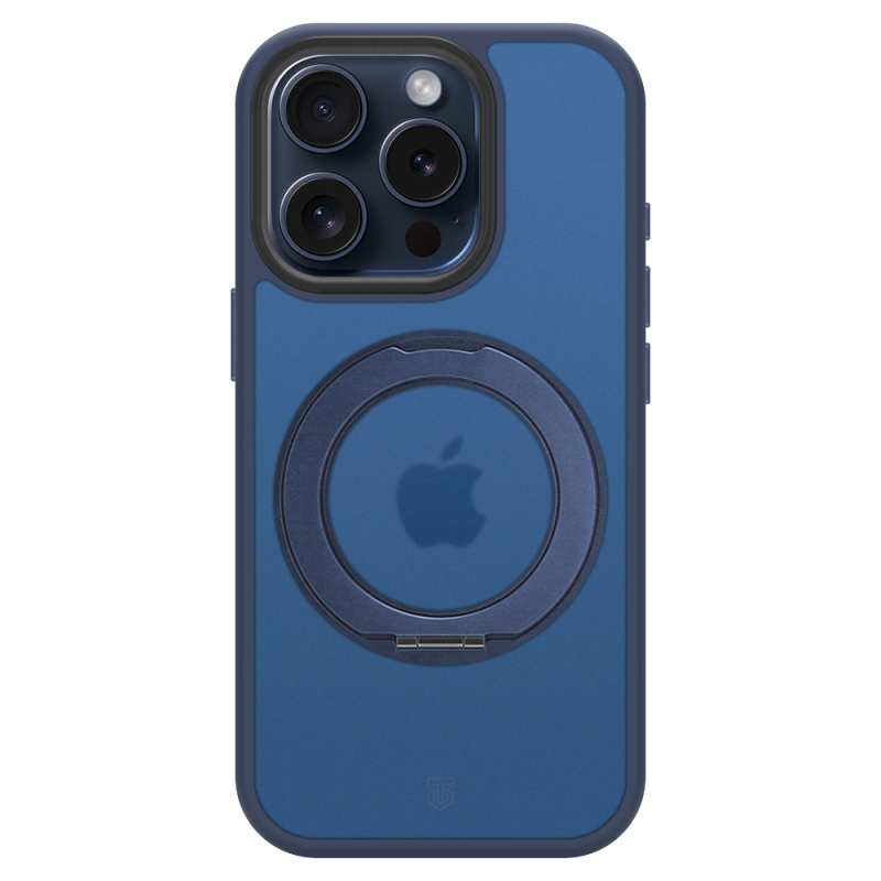 Tactical MagForce Hyperstand puzdro pre Apple iPhone 15 Pro Deep Blue