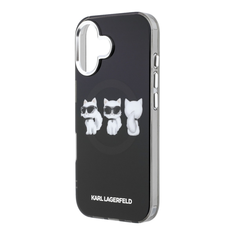 Karl Lagerfeld IML Choupette Trio Watercolor MagSafe zadný kryt pre iPhone 17