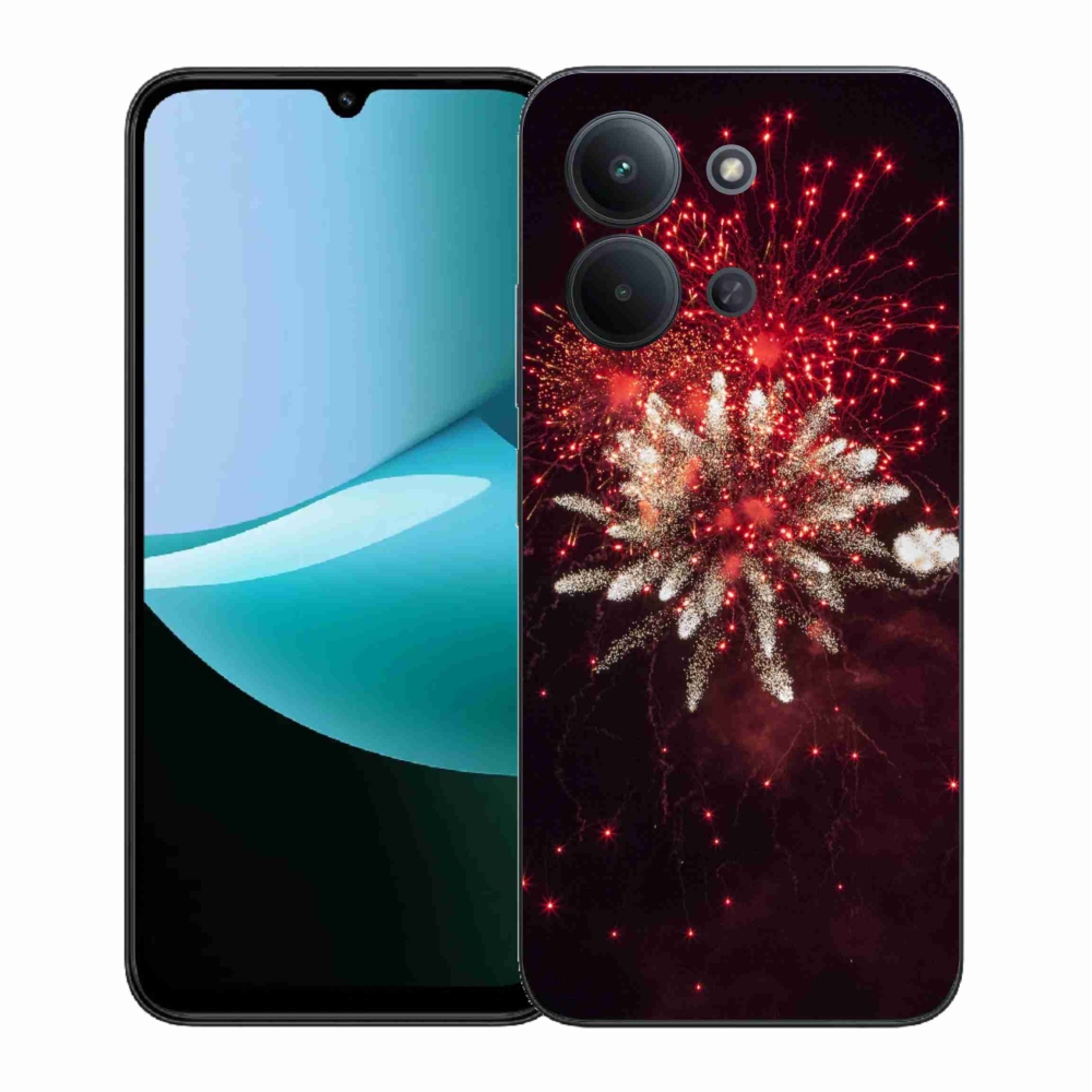 Gélový kryt mmCase na Xiaomi Redmi 15C 4G (171mm)/Poco C85 4G (171mm) - ohňostroj