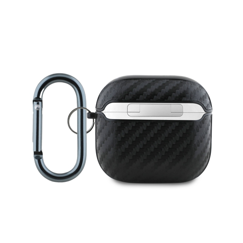 Red Bull PU karbónové puzdro pre AirPods 4 Black
