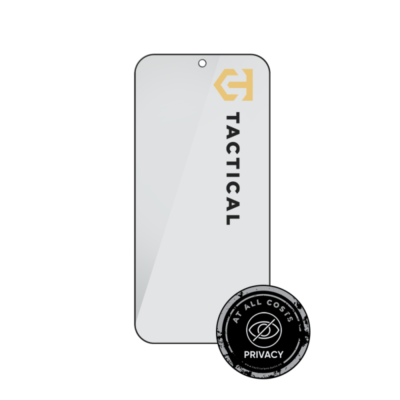 Taktický sklenený štít Privacy Stealth 5D Glass pre Xiaomi 17 Ultra Black