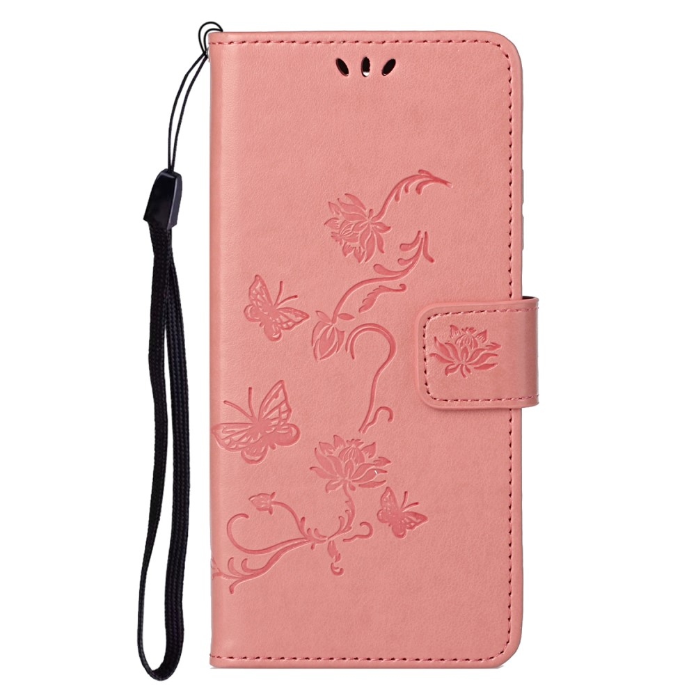 Flower knižkové púzdro na Samsung Galaxy S24 Ultra - ružové