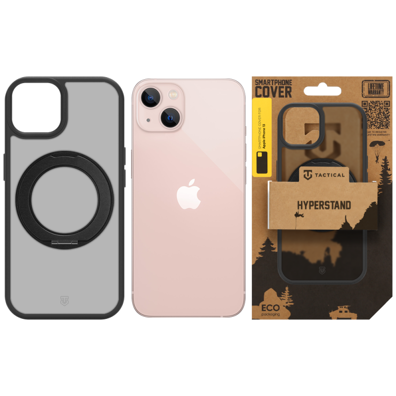Tactical MagForce Hyperstand – puzdro pre Apple iPhone 13, farba Asphalt