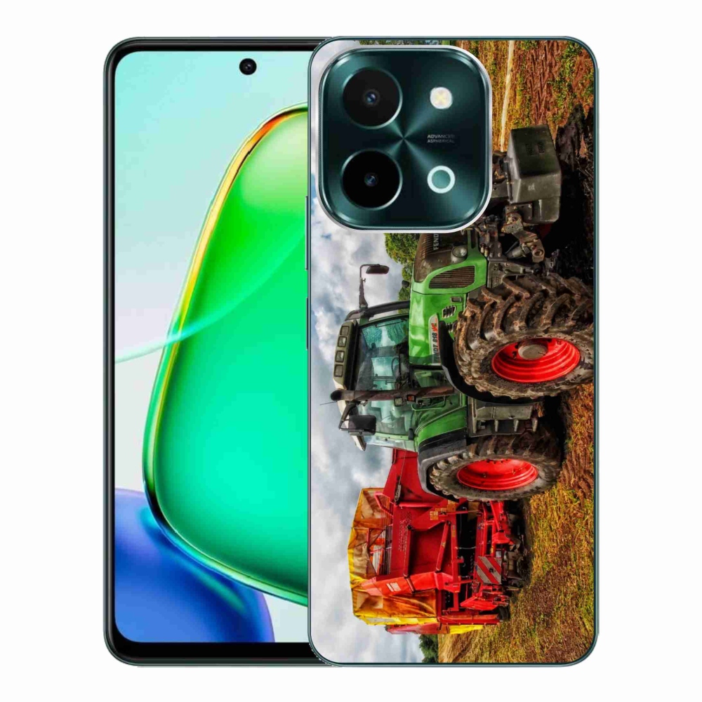 Gélový kryt mmCase na Vivo Y28 - traktor 4