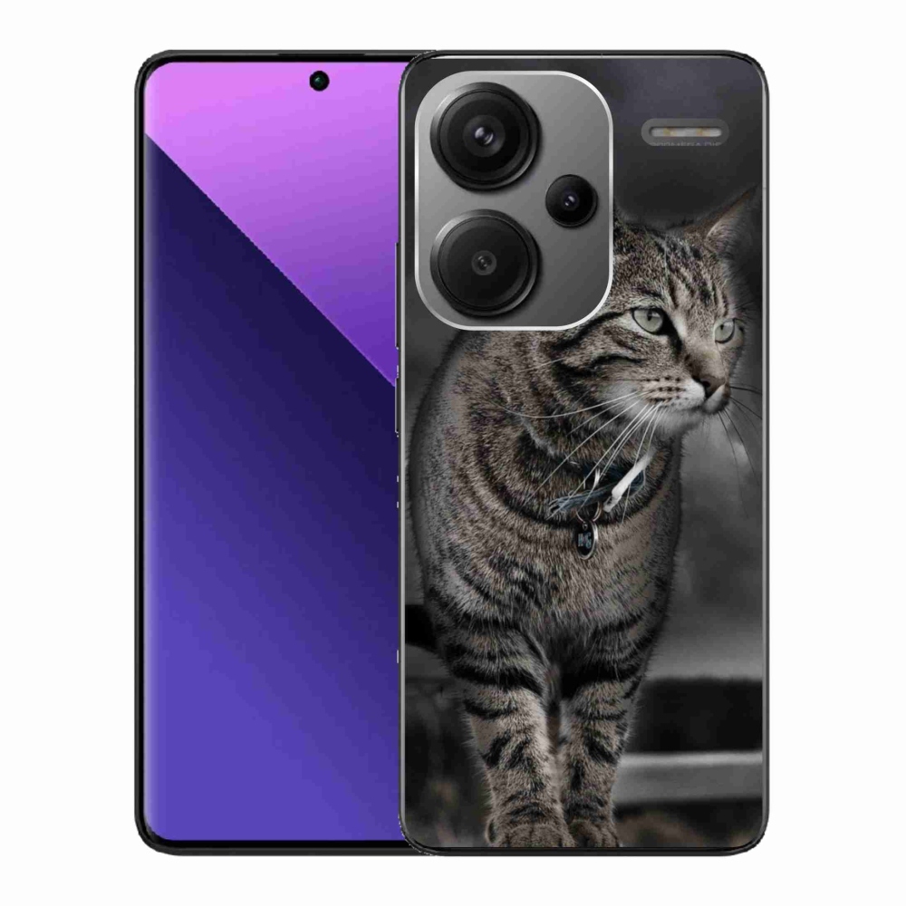 Gélový kryt mmCase na Xiaomi Redmi Note 13 Pro+ 5G - mačka