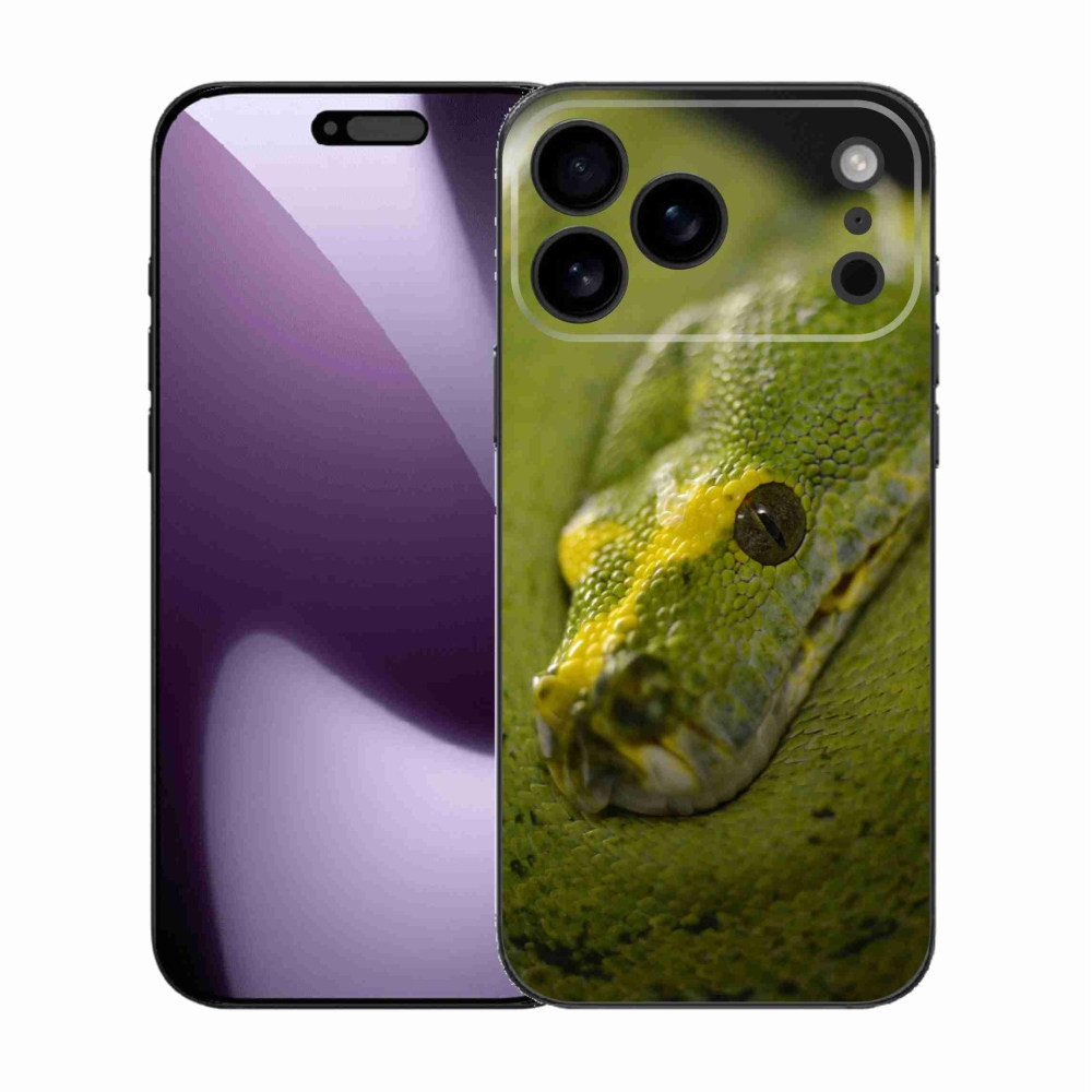 Gélový kryt mmCase na iPhone 17 Pro Max - had 2