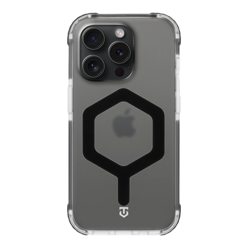 Taktický kryt MagForce Hexagon pre Apple iPhone 15 Pro T-Black
