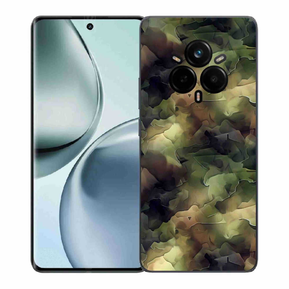 Gélový kryt mmCase na Realme 14 Pro+ 5G - maskáčový vzor 10