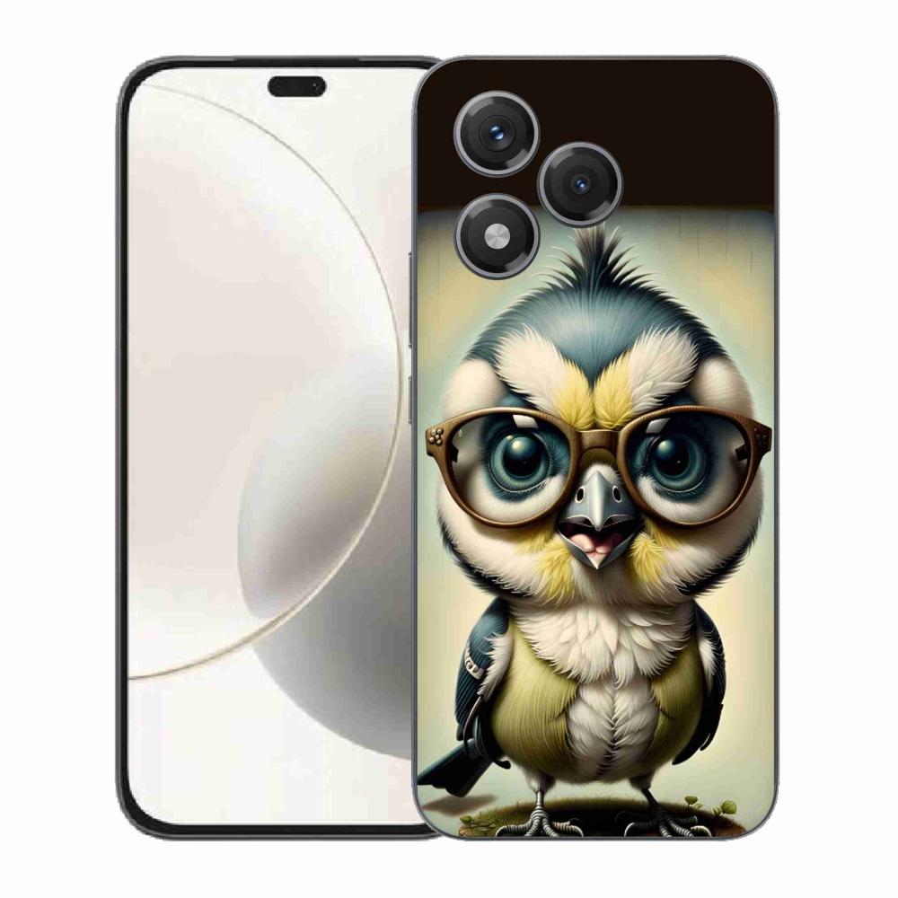 Gélový kryt mmCase na Honor 400 Lite - mláďa s okuliarmi