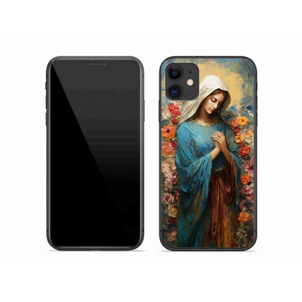 Gélový kryt mmCase na iPhone 11 - svätá žena