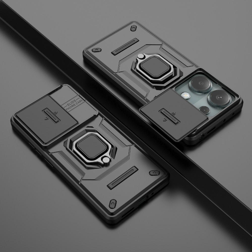 Lens odolný kryt na Xiaomi Redmi Note 14S - čierny