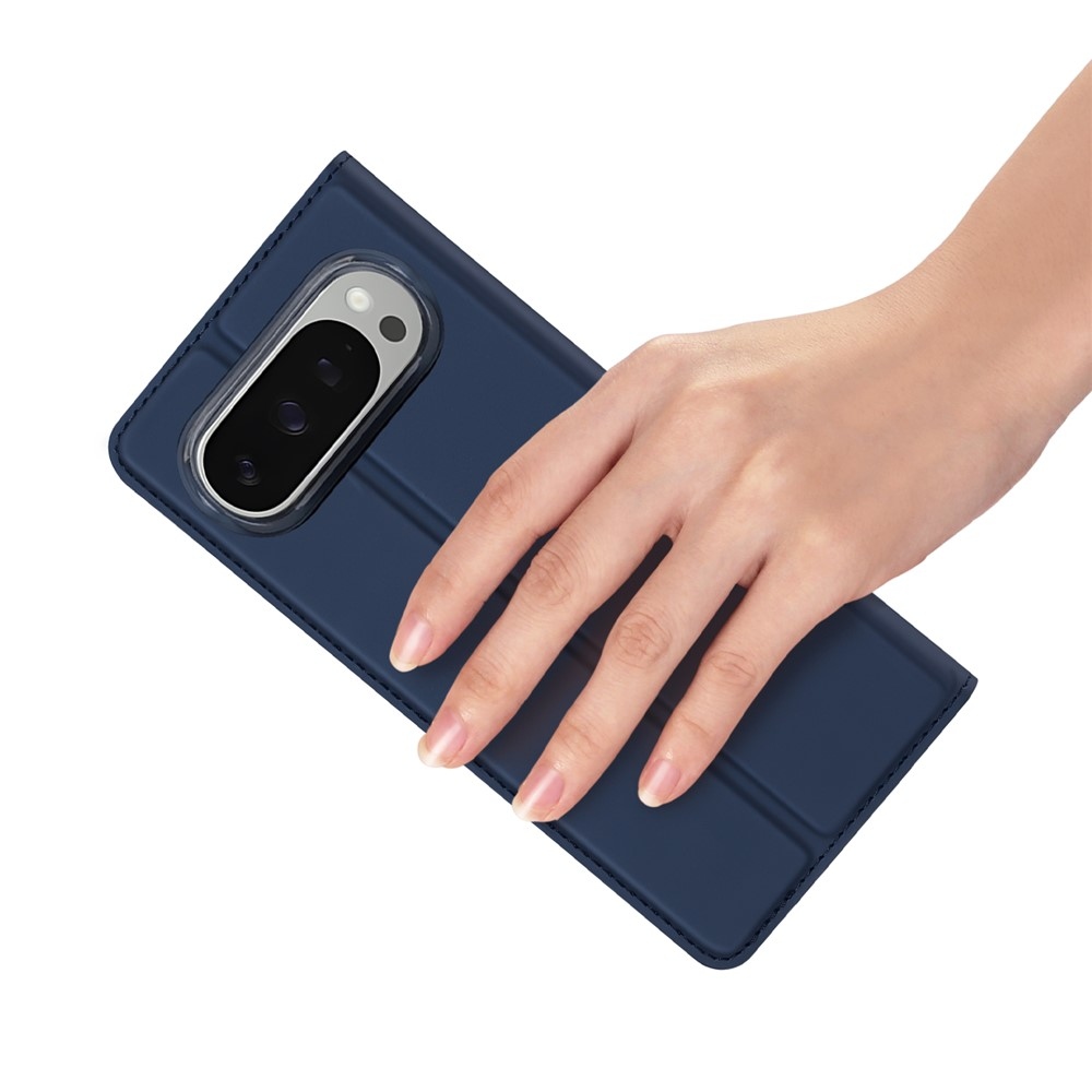 DUX knižkové puzdro na Google Pixel 10 Pro/Pixel 10 - tmavomodré