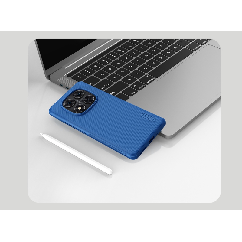 Nillkin Super Frosted PRO Zadný Kryt pre Xiaomi Redmi Note 14 Pro 5G/Poco X7 5G Blue