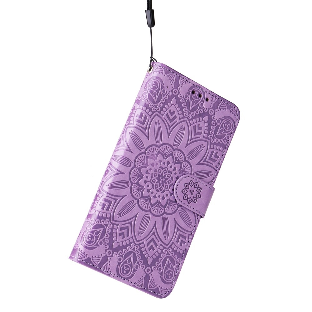 Sunflower knižkové púzdro na Xiaomi Redmi Note 14S/Note 13 Pro 4G/Poco M6 Pro - fialové