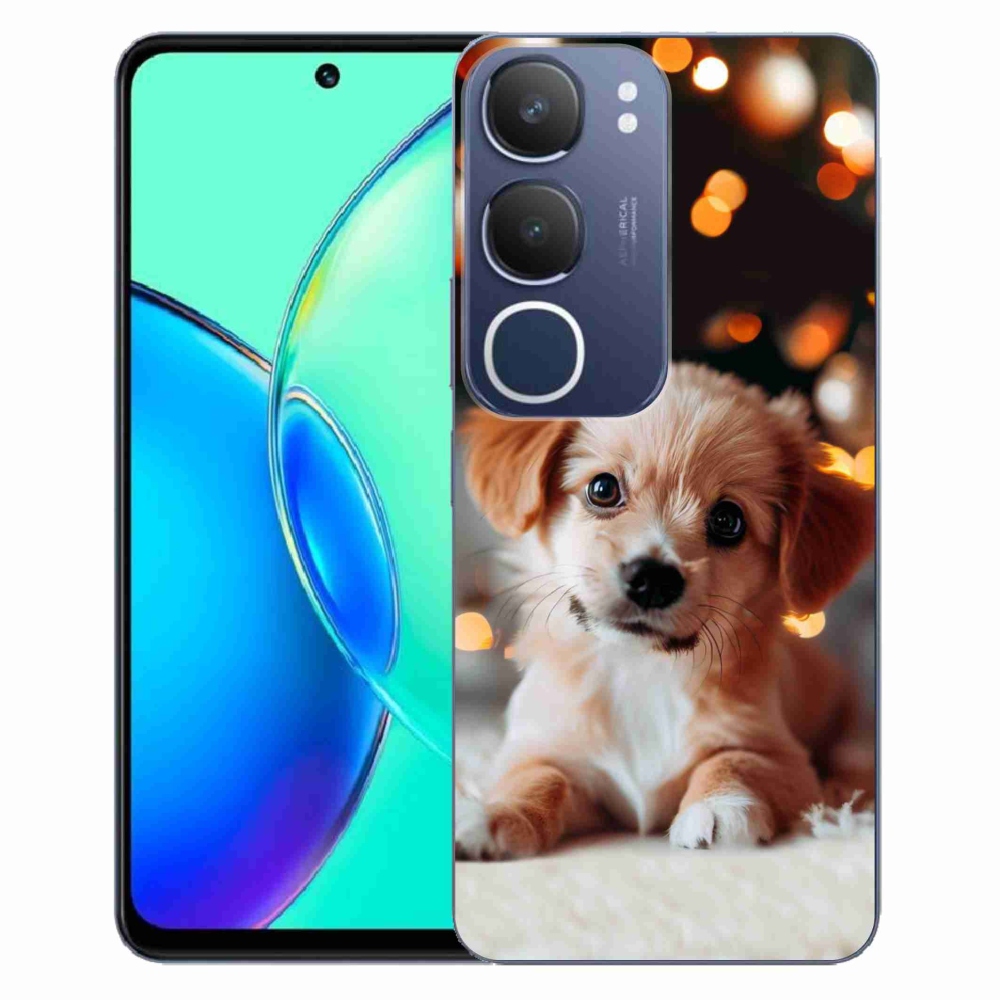 Gélový kryt mmCase na Vivo Y19s - šteniatko